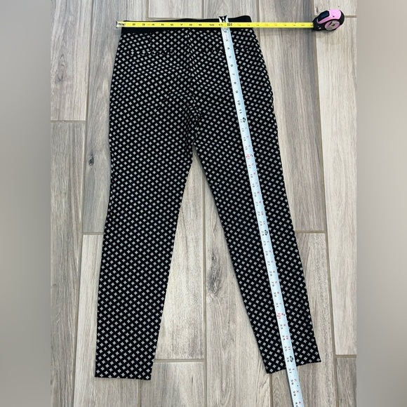 Maurices Black and White Elastic Waist Pants Size M - Picture 8 of 10